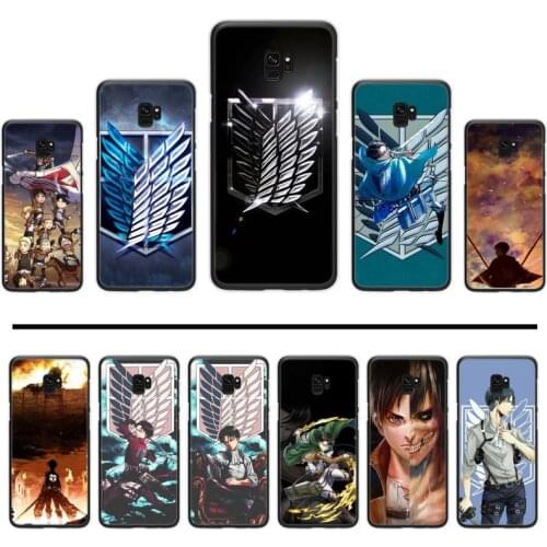 Anime Attack On Titan Levi Ackerman Phone Case For Samsung Galaxy S5 S6 S7 S8 S9 S10 S10e S20 edge plus lite