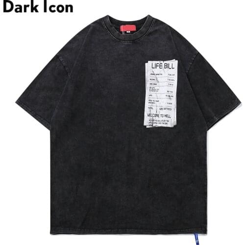 Men's T-shirts With Print Dark Icon China