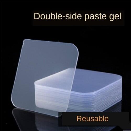 6cm Strong Nano Double-sided Stickers Waterproof And Reusable Wall Hook Auxiliary Stickers Punch-free Double-sided Clear Tape