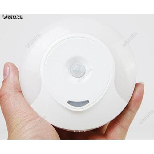 Intelligent human induction lamp household plug-in socket voice-activated led night light aisle bathroom wall lamp CD50 W07