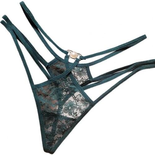 New Women Sexy Erotic G-string Briefs Lady Thongs Breathable Seamless T-back Knicker Lace Briefs Underwear Panties