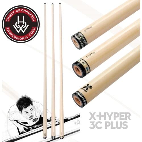 HOW X-Hyper Billiard Cue Shaft CP PLUS Shaft 3/8*8 Radial Joint Abalone Shell Mosaic Inlay Ring Single Shaft Billiard Accessory
