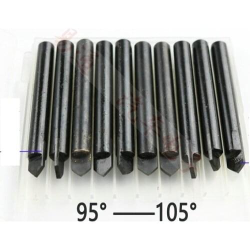 Welding Tungsten Steel Dimple Key Cutter head steel Milling Key Cutter 95 degrees 105 degrees