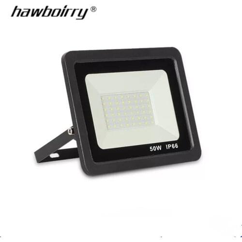 AC110V 220V LED FloodLight 10W 30W 50W 100W Reflector LED Waterproof IP66 Spotlight Wall Outdoor Lighting Warm Cold White