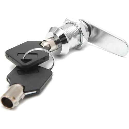 Drawer Tubular Cam Lock For Door Mailbox Cabinet Cupboard w/2 Keys 16-30mm high quality Wholesale/retail