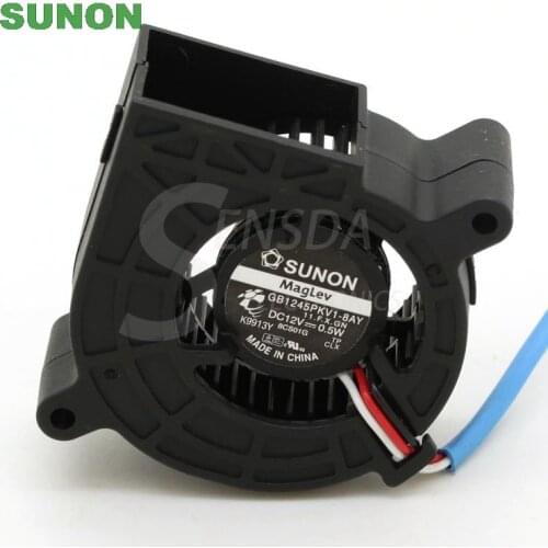 Original For Sunon GB1245PKV1-8AY 12V 0.5W 4520 turbo blower fan mute cooling fan computer cpu cooler