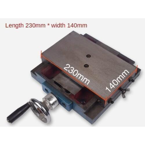 High-precision dovetail guide rail cross work slide, a word slide woodworking machinery workbench