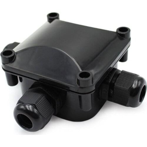 1PCS IP68 Waterproof Junction Box Outdoor Electrical Cable Wire Connectors ABS Plastic Gland Terminal Box for Wiring Accessories