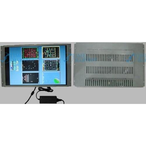 19 inch (16 : 9) open frame LCD with holder for Arcade Game Cabinet/Cocktail Machine/slot game machine