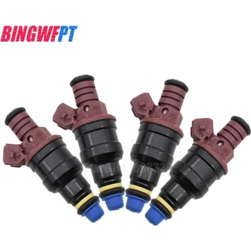 4pcs 0280150431 Fuel Injectors for SAAB 900 1994~1998 9-3 1999~2001 2.0L 9000 1994~1998 2.3L I4