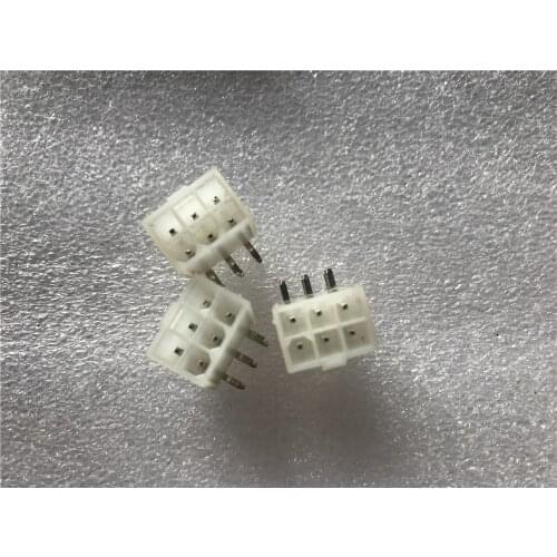 50pcs 6pin Right Angle Connector Wire To PCB Board For Miner Antminer S9 Z9 L3+ T9+ D3 X3 Innosilicon A9 A8+ Ebit