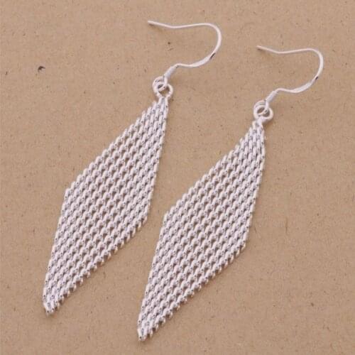 AE143 Trendy wholesale earrings , fashion jewelry , rhombus /bgeajxla bgrajxya