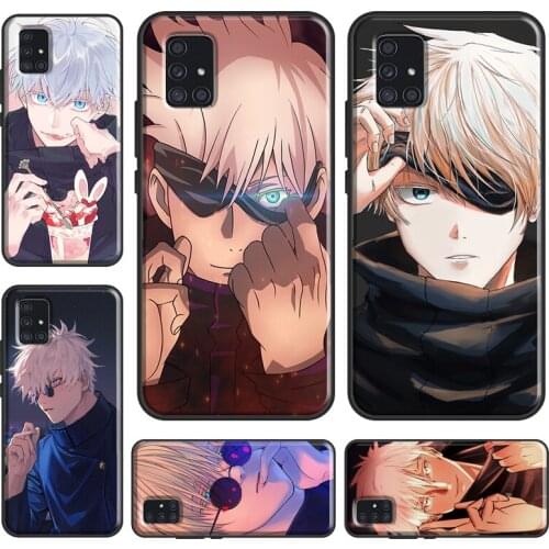 Jujutsu kaisen Gojou satoru Phone Case For Samsung A72 A52 A42 A32 A12 A50 A70 A71 A51 A40 A30S A20 A10 A31 A20e A21S