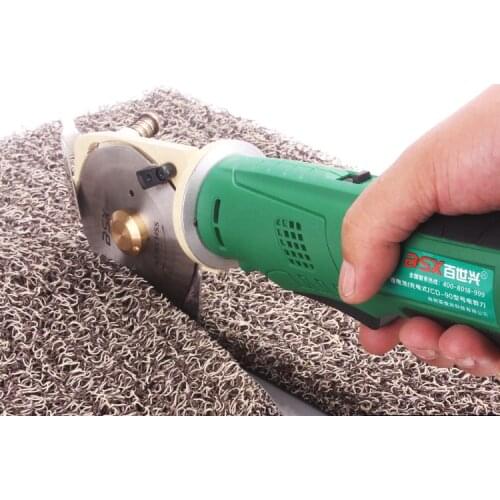 12V Lithium Battery Electric Scissors cutter for cloth leather fabric textile, tailors electric cutting machine with 70mm blade