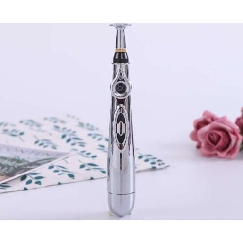 Electronic Acupuncture Pen Electric Meridians Laser Therapy Heal Massage Pen Meridian Energy Pen Relief Pain Tools