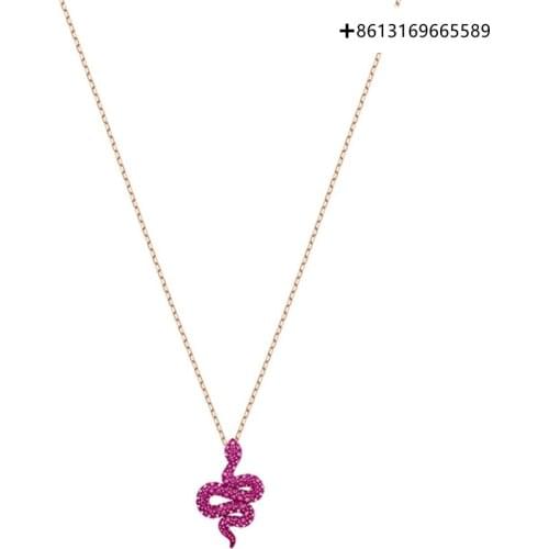 HERO High Quality Original Copy 1:1SWA Snake Necklace Logo Gift Preferred Free Package Manufacturers Wholesale