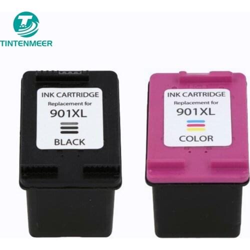 TINTENMEER excellent quality ink cartridge 901 compatible for hp officejet 4500 J4525 J4535 J4540 J4550 J4580 J4585 printer