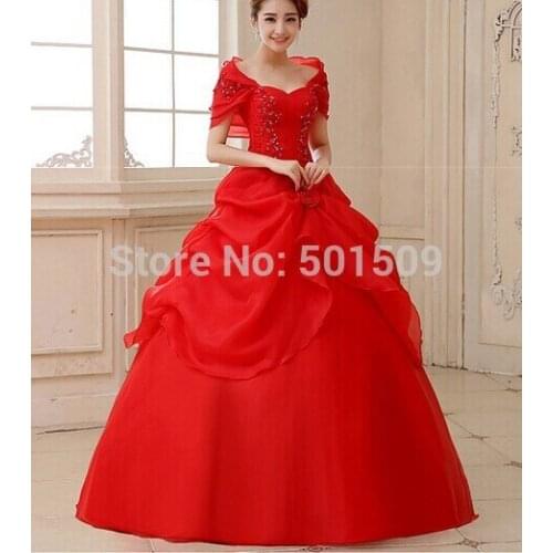 Red shawl collar beading floral ruffles lace embroidery long medieval dress Renaissance Gown princess Victori/Marie Antoinette