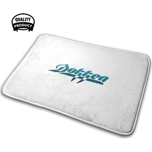 Best Seller Logo Dokken 3D Household Goods Mat Rug Carpet Cushion Doken 80 Metal Hair Metal Heavy Metal Hard Glam Metal 80