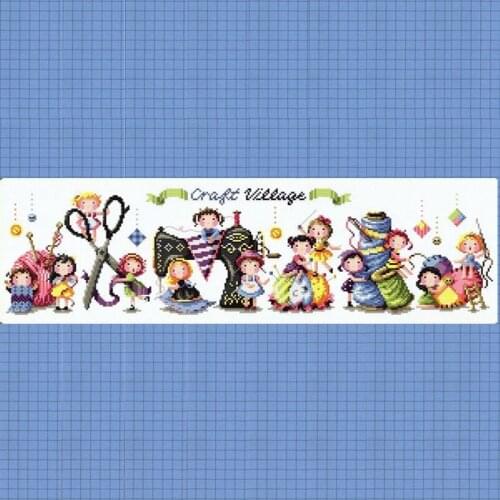 14/16/18/22/25ct G72 Cross Stitch Kits Craft Packages Cotton Fabric Counted New Designs Needlework Embroidery Cross-Stitching