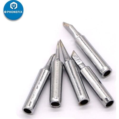 5pcs 900M Soldering Iron Tips for HAKKO Atten Quick Aoyue Yihua Vastar Soldering Station Replacement Soldering Iron Tips