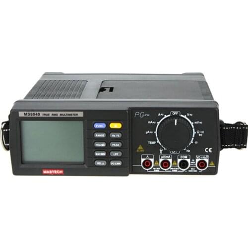 PINTUDY Desktop Electrical Instruments Digital Multimeter True RMS DMM Bench Top Multimeters 22000 Coin Measurement Instruments