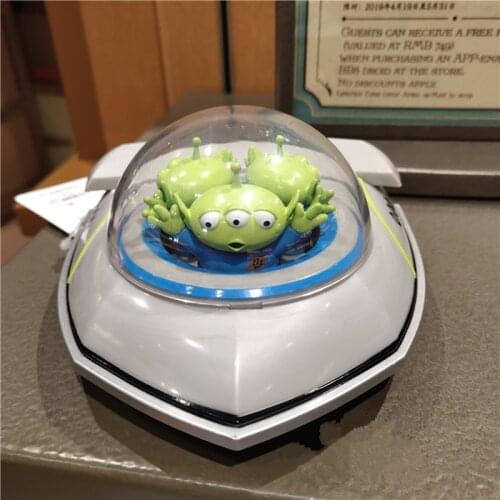 Shanghai Disney Animation Toy Story Three-eyed Aberdeen Rocket Pull Back Car Toy Decoration Kids Gift AG2573