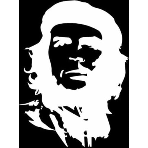 Serious Celebrity Che Guevara Car Vinyl Decal Decorate Sticker Black/Silver,14cm*11cm