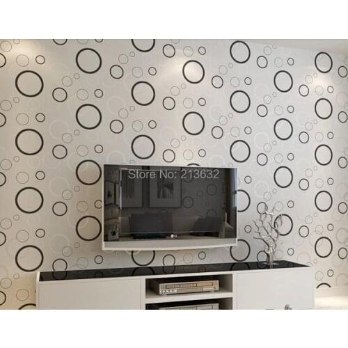 ZXqz 140 Black White Wood Forest Tree Texture 3D Embossed Flocking Non-woven Wallpaper Mural Wallcovering Livingroom TV Sofa