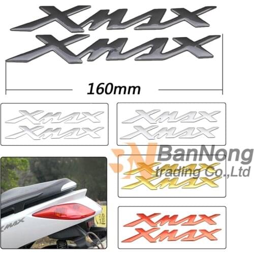 1 pair Motorcycle 3D stickers Tank decals applique emblem For Yamaha X-MAX XMAX 125 250 400