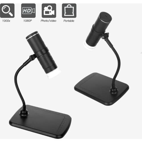 1000X Digital Microscope 1080P LED USB WiFi Microscope Mobile Phone Microscope Camera for Smartphone PCB Inspection Tools