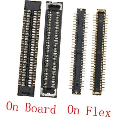 2Pcs Usb Charger Charging Dock Port Flex FPC Connector For Huawei Mate20 MT20 Mate20RS Mate 20 RS MateRS On Board Plug 60pin