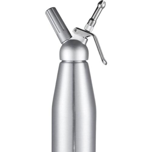 500ml/1000ml Aluminium Whipped Cream Dispenser Kitchen Cream Whipper Dessert Tools with Nozzles Dropper