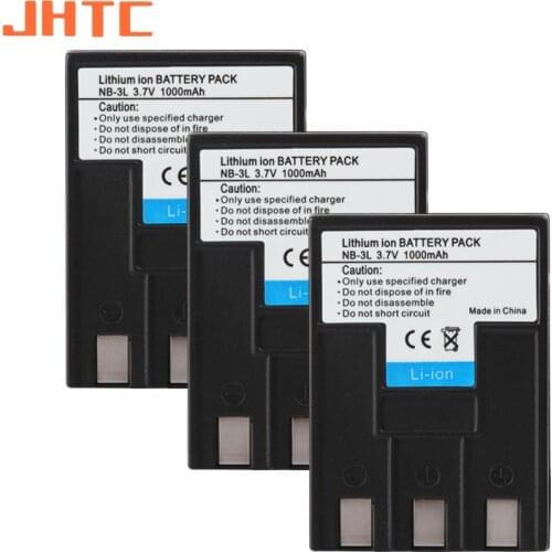 NB-3L NB3L NB 3L Camera Battery for Canon IXUS IIS SD110 IXY I2 I5 S700 750 700 IS IIS SD20 PC1060 PC1114 110.1000mAh Batteries