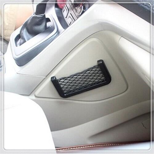 Car Interior Accessories Pocket Cargo Storage Organizer Net for ford-Focus III Turnier NISSAN-Juke bmw-3 Compact KIA-FORTE