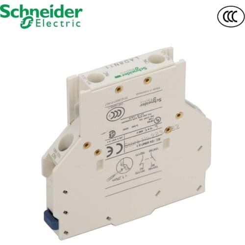 NO+NC 2NO 2NC 10A 690V Lateral Auxiliary Contact Module Block LAD8N11 for LC1D Contactor Schneider