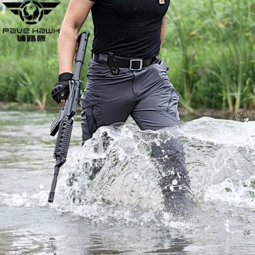 Summer Men Waterproof stretch Military Tactical pants Outdoor sport Camping Hiking Hunting trekking SWAT quick-drying trousers