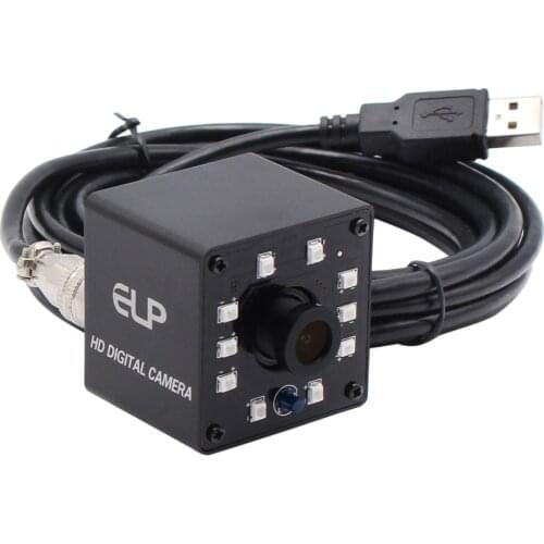 ELP USB camera 2 megapixel Full HD 1080P cmos OV2710 VGA 120FPS UVC mini micro IR night vision usb webcam for Linux system