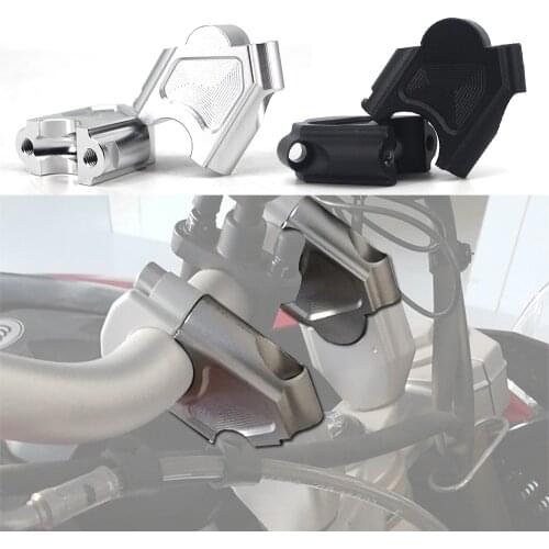 F800GS GT 2008-2018 F800 GS ADV Adventure 2013-2018 Motorcycle Handlebar Riser Handle Bar Mount Clamp Adapter CNC Aluminum Alloy