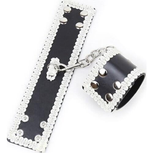Sex Toys Erotic Shackles Erotic Toy Shackles Adult Toy Shackles White Lace Hand Buckle