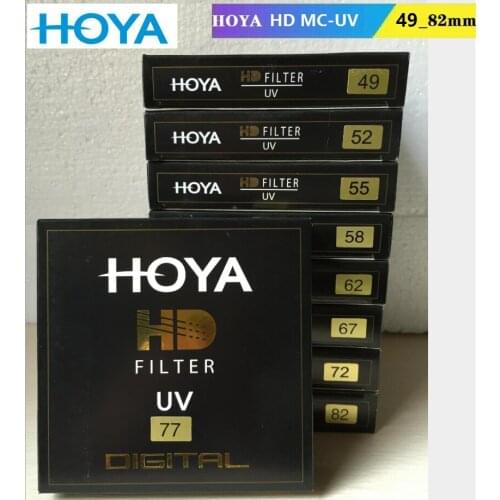 Original HOYA HD UV 49mm-82mm Hardened Multi-Coated Digital Ultra Filter for Nikon Canon Sony Camera Lens osmo pocket benro
