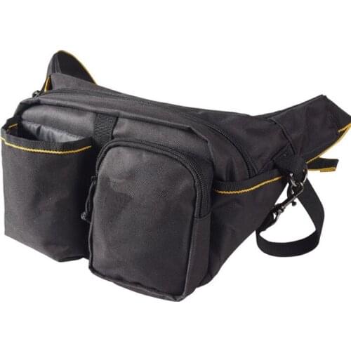 600D Oxford Electrician Waist Bag Tool Holder Convenient Work Organizer Pouch Belt Men Multi-Pockets Tool Bag For Hand Tools Scr