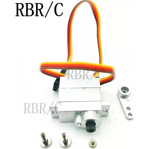 RBR/C 9g All-Metal Steering Gear DIY Upgrade Accessory Used For WPL B1 B16 B24 B36 C14 C24 C34 JJRC Q60 Q61 MN 90 99 RC Car R125