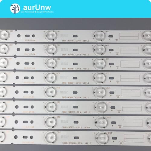 LED Backlight strip SH39QBE9H44067200335 5 Lamp For toshiba Dl3975 Dl3975i(a) Dl3975i 5800-W39001-2P10 VER1.0 39E350E 39E320W