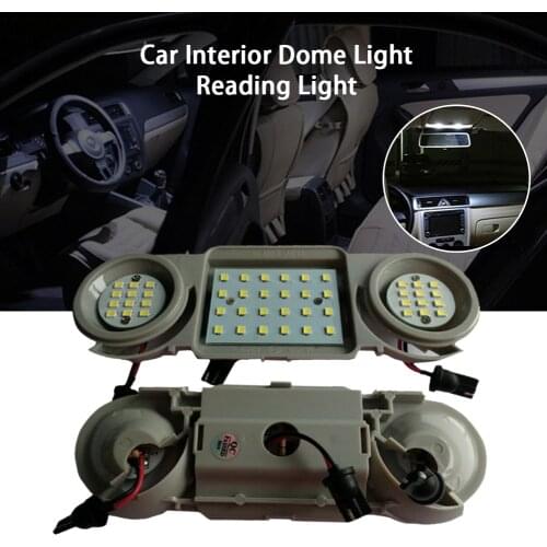 LED Car Interior Dome Roof Light Roof Reading Lamps for VW Passat CC B6 B7 3C Golf 4 5 6 Plus Jetta 1K2 Scirocco Sharan Tiguan