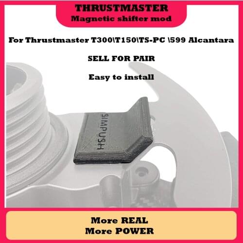 Thrustmaster T300RS T300GT T150 TS-PC R383 P310 T-GT Magnetic paddle shifter mod Modification Parts Accessories sim racing