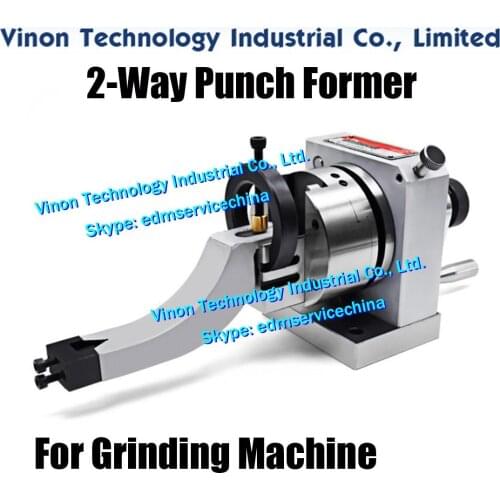 Precision 2-Way Punch Former for Grinding machine Center height at 80-81mm,Clamping diameter in V-slot Ø3-Ø30mm,Trave length