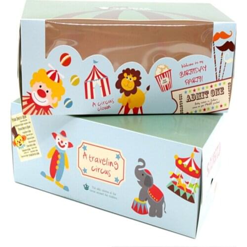 Bakery Packaging Paper Box, Printed paper Bakery box with cut-out window, cupcake pastry muffin box 20PCS LOWEST PRICE