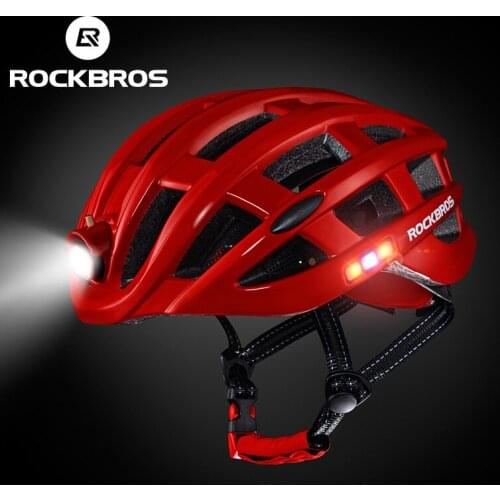 ROCKBROS Light Cycling Helmet Bike Ultralight Helmet Integrally-molded Mountain Road Bicycle MTB Helmets Safe Men Women 57-62cm