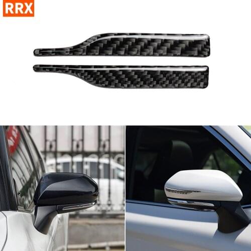 For Toyota Camry XV70 8th LE XLE V6 GA-K 2018-up Accessories Rearview Mirror Anti-collision Carbon Modified Exterior Sticker